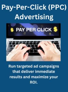 Search Engine Optimization (SEO) Get your website to the top of search results, driving organic traffic and increasing your online visibility. (4)